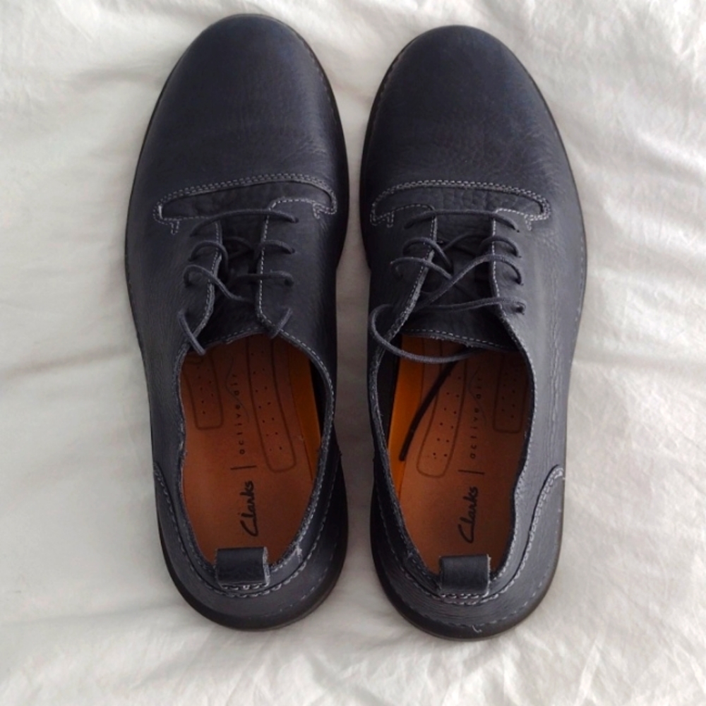 Men's Dark Gray Clark Shoes